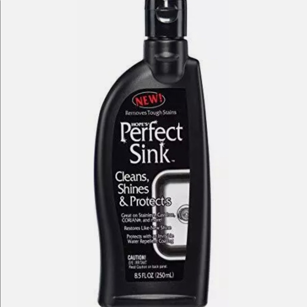 Hope’s Perfect Sink Cleans, Shines, & Protects Great For Stainless, Cast Iron